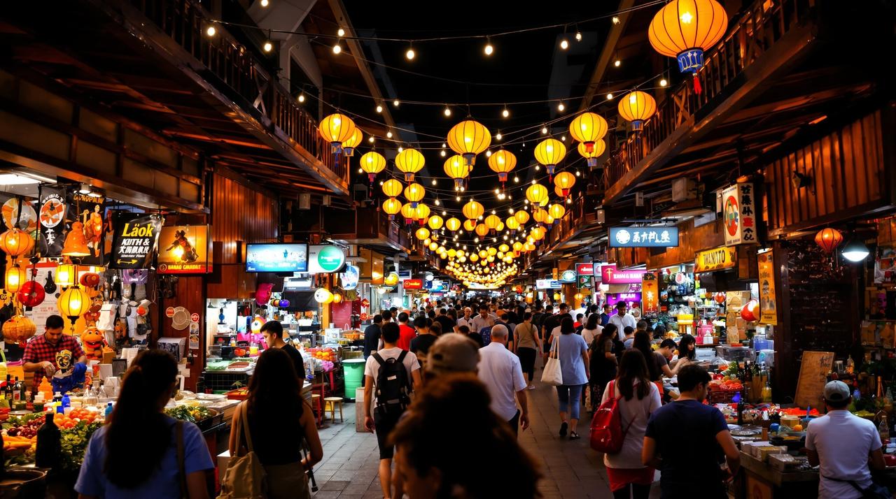 清迈夜市极速逛吃 清迈夜市极速逛吃